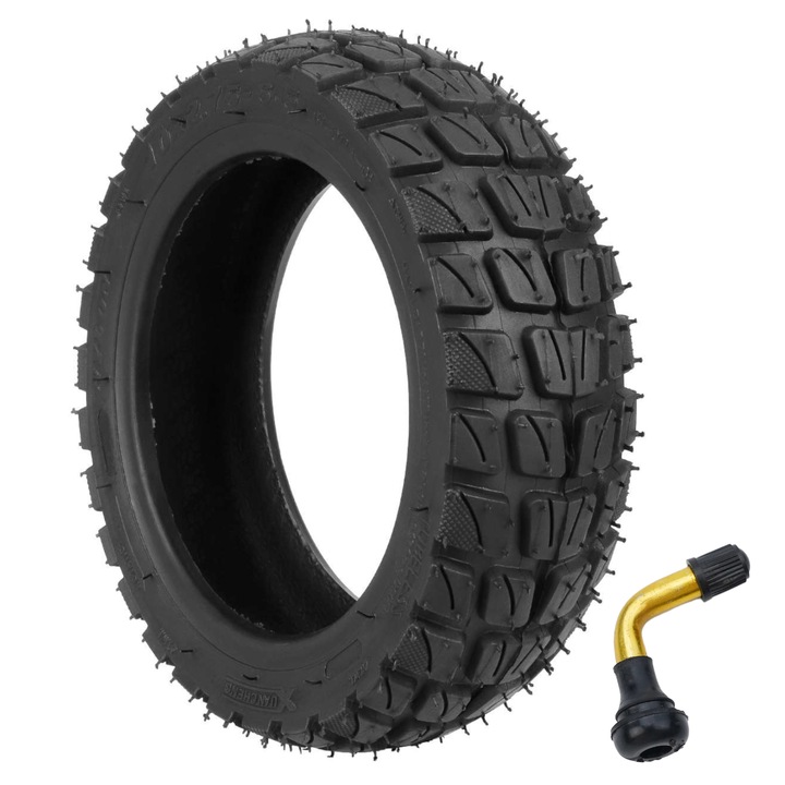 Гума 10x2.75-6.5, Xuancheng за KuKirin G2, G3, Kugoo G2 Pro, Motus Pro 10 Urban, Off-road, безкамерна, с вентил