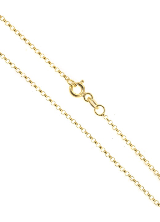 Lant din aur de 9 karate 55cm 1.30mm GO70394 auriu