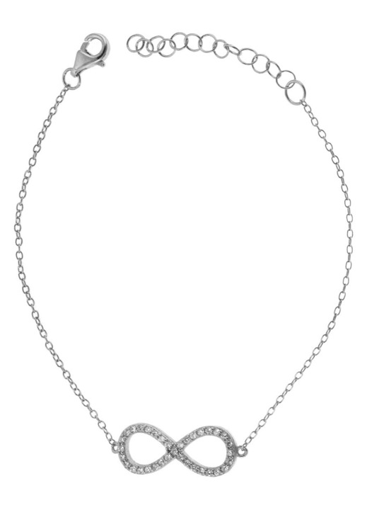 Bratara din argint 925 cu pietre Zircon, set bijuterii dama