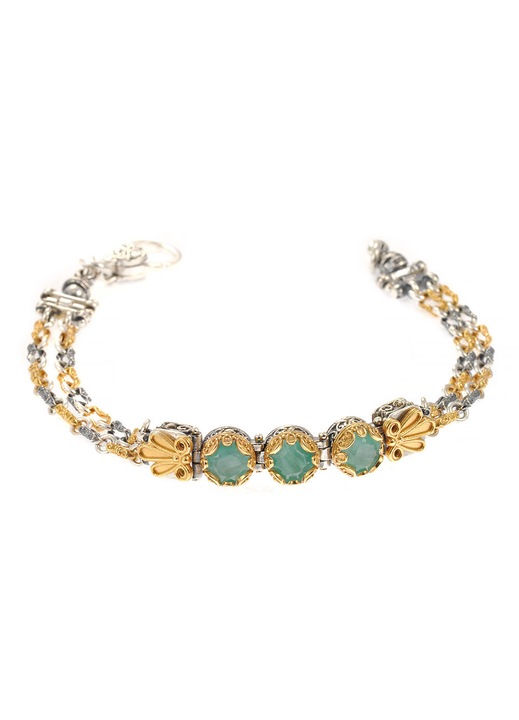 Bratara dama 925, cu pietre Erinite