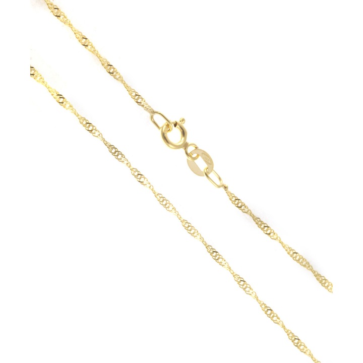 Lant din aur, 9 Karate, 45cm, 1.30mm