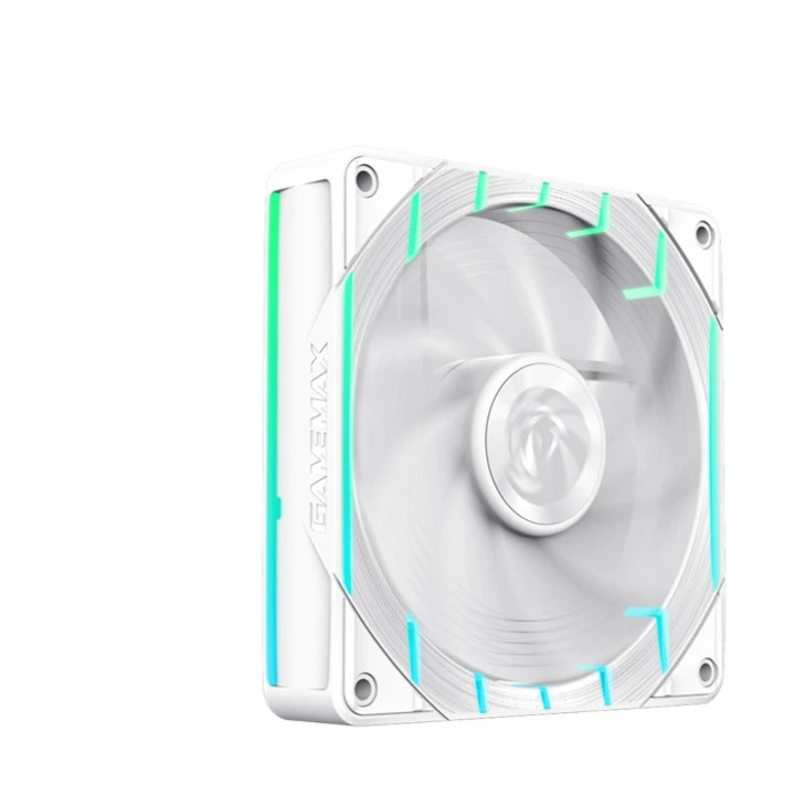 Ventilator PC Gamemax Tornado T12 ARGB PWM White