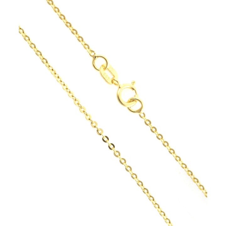 Lant barbati, aur 9k, 40cm, 1.00mm, GO59143