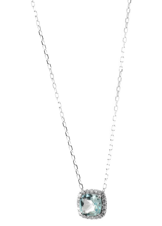 Colier Aur Alb 18 Karate GO58678