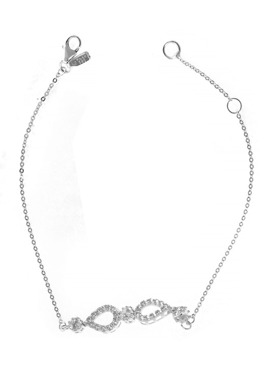 Bratara din aur alb de 14 karate GO58788