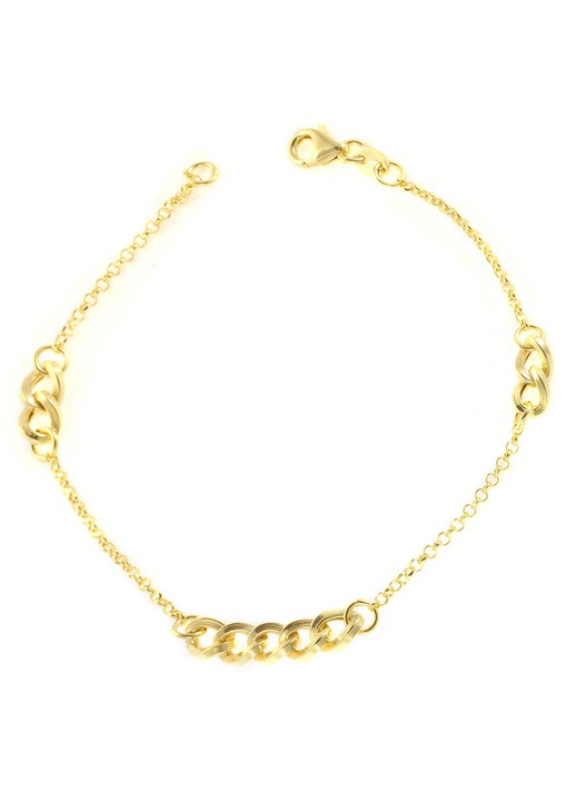 Bratara dama, aur, model elegant, auriu