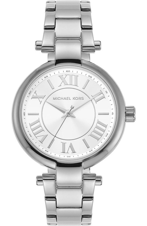 Ceas dama Michael Kors Laney, inox argintiu, cu bratara