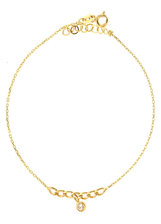 Bratara dama, Aur 14 karate GO56194, zirconiu