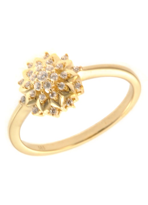 Inel dama, aur, auriu