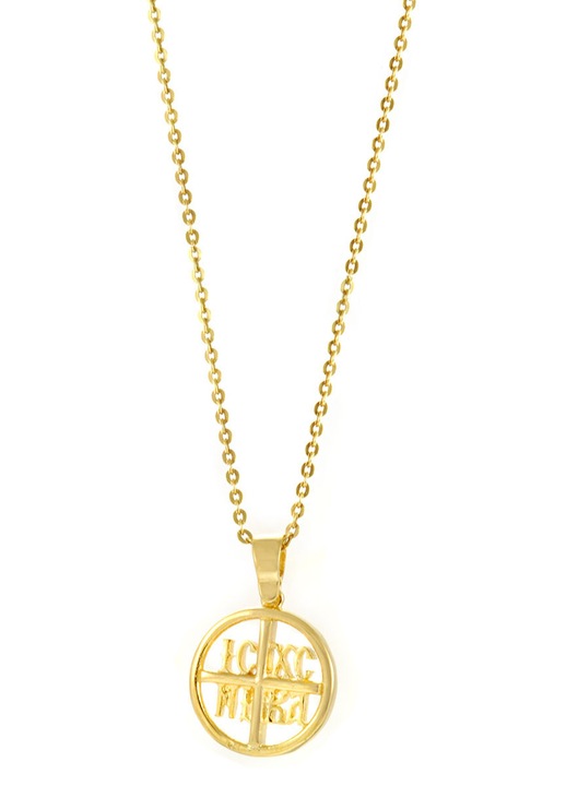 Pandantiv cu lant dama, Aur 14 Karate GO55498