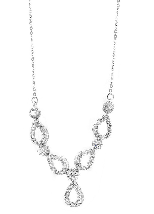 Colier 14k cu pietre Zirconiu, GO53222