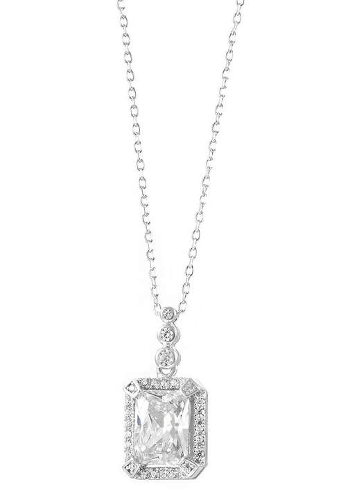 Colier din argint 925 cu pietre Zirconiu, GO53185