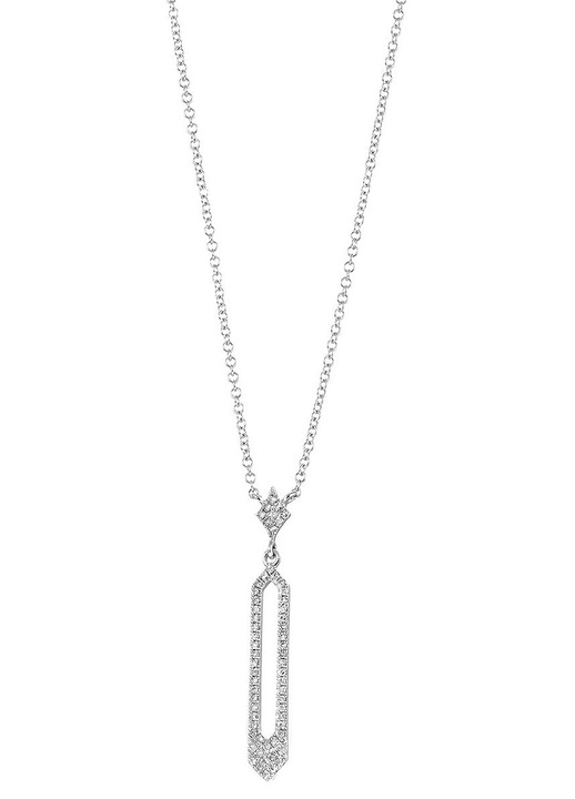 Colier dama, 18 Karate, cu diamante, GO51587