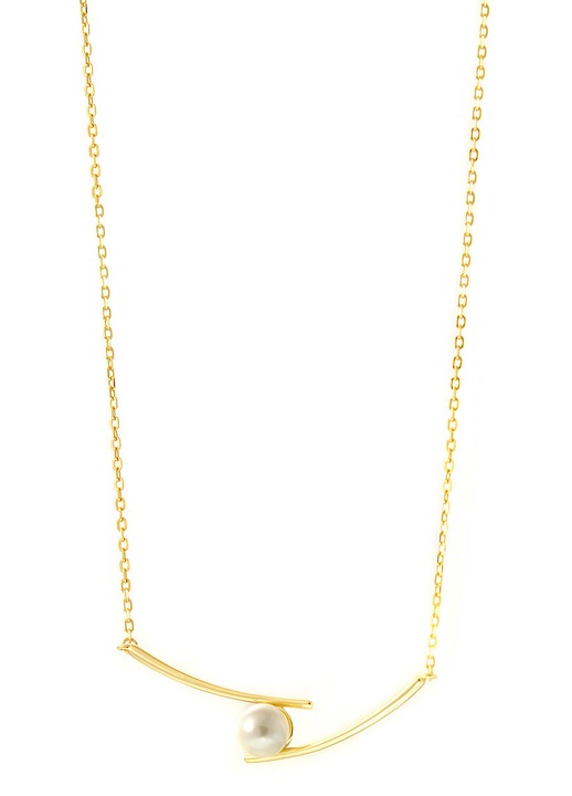 Colier din argint 925 cu perla alba, bijuterii dama, set