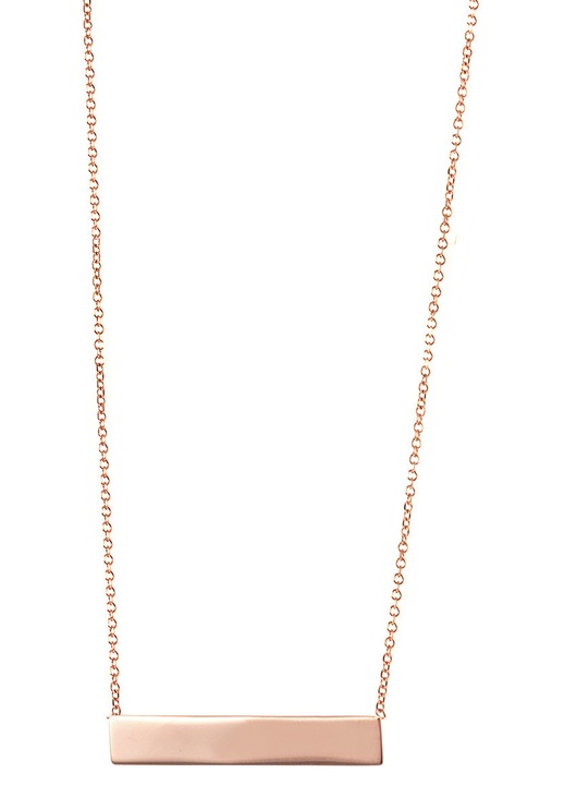 Colier roz 14 carate, roz