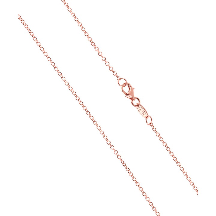 Lant unisex, din Aur Roz de 14 Karate 45cm 1.10mm GO39922