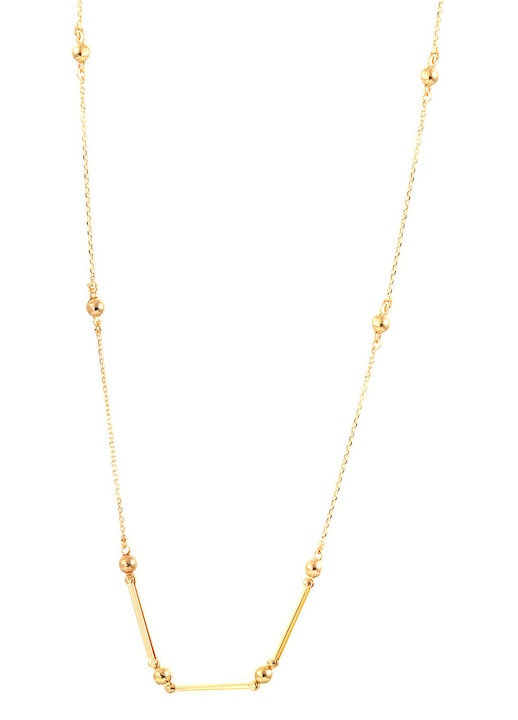 Colier din aur de 14 karate, auriu, model GO38066