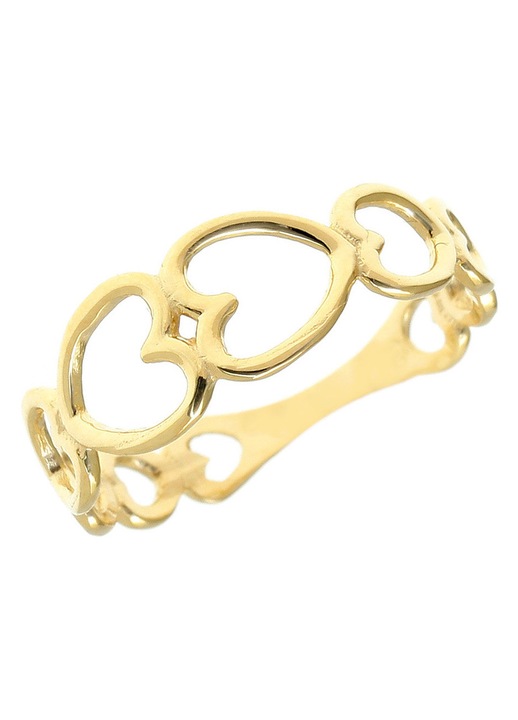 Inel de aur 14k, auriu