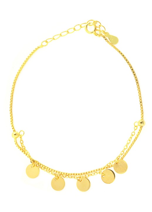 Bratara din argint 925, auriu