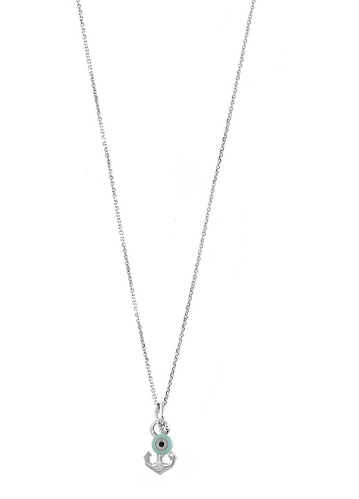 Colier dama, Aur Alb 14 Carate