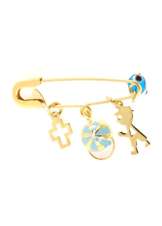 Brosa din aur 9 carate, auriu