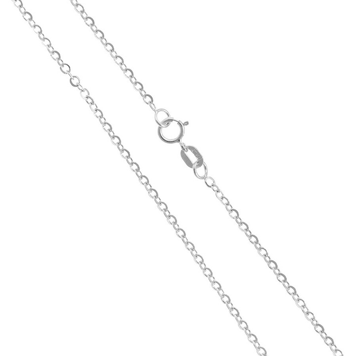 Lánc unisex, Fehér arany 14 karátos 45cm GO26863