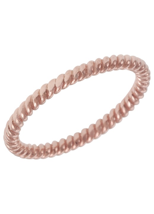 Inel din Argint 925 placat cu aur roz GO14306