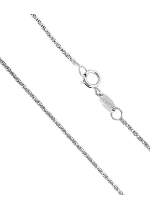 Lant aur alb 14k, 40cm, GO03766