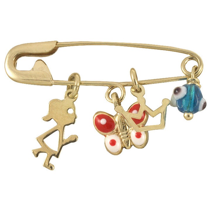 Bijuterii copii Paramana Chryse 9 Karatia, crem, set