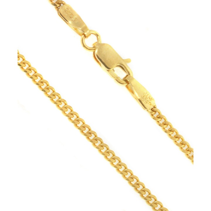 Lant unisex, din Aur de 14 karate 50cm GO03063