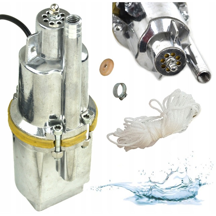 Потопяема помпа за чиста вода Eurotec, 680W, 1090 л/ч, височина на повдигане 60м, кабел 10м
