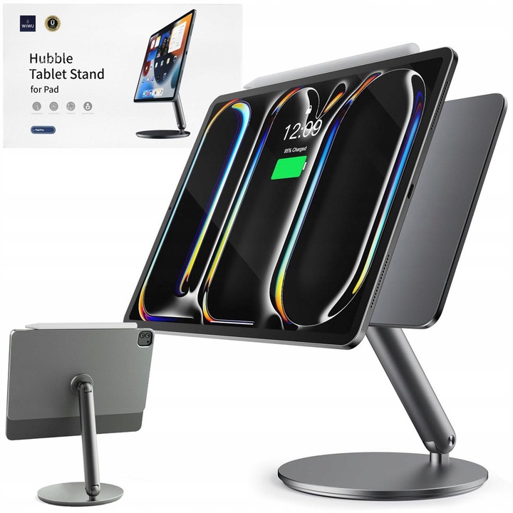 Регулируема настолна стойка с магнитно захващане за Apple iPad Pro 13 M5 2025