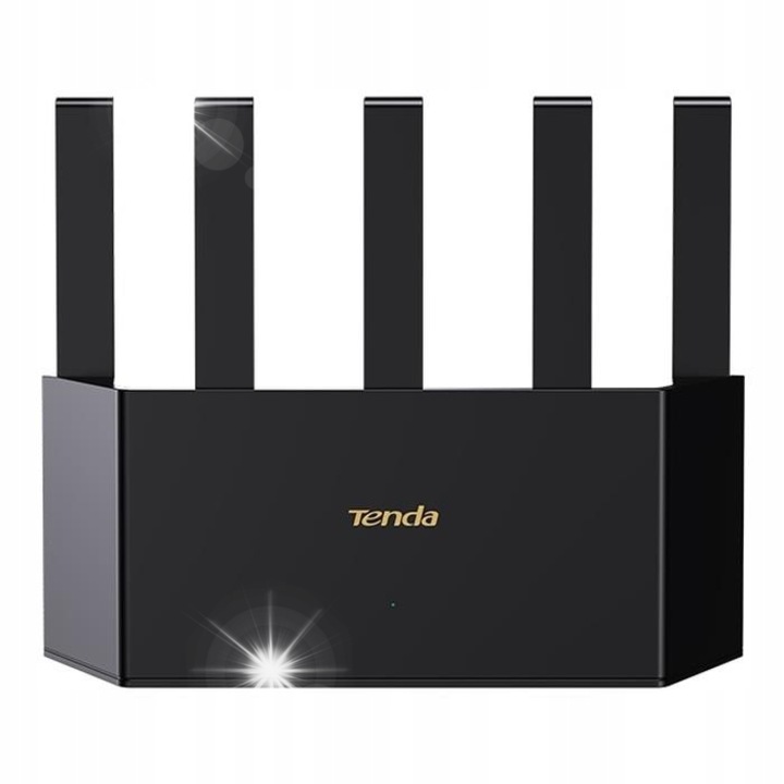 Router Tenda TE3L kétsávos WiFi 7 BE3600 3xLAN/WAN 1GbE, 5 külső antenna, 244x200x56mm