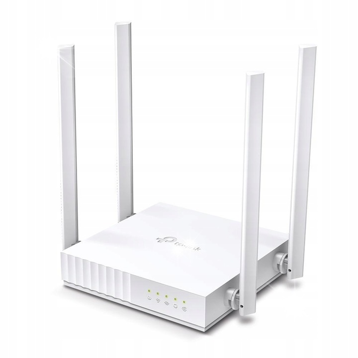 Wi-Fi Router Archer C24, 2,4GHz/5GHz, 4 antenna, fehér, 115x106,7x24,3mm