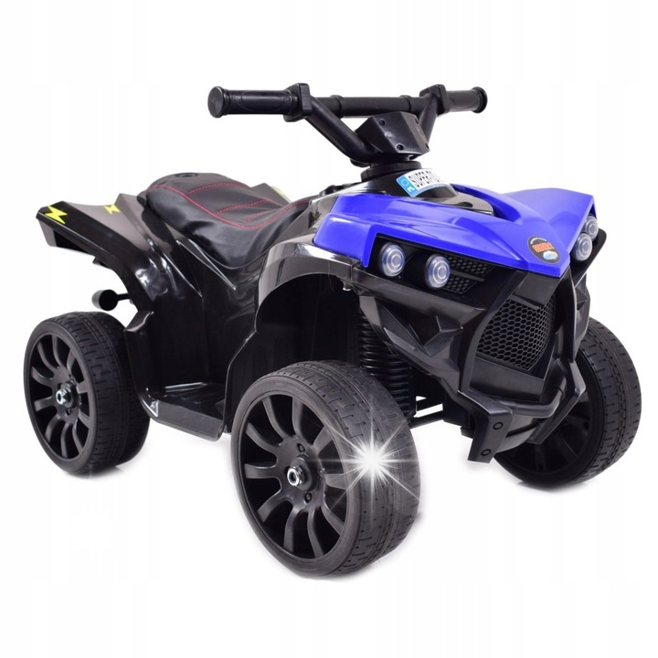 Електрическо ATV Import Super-toys XB-8118, 2 мотора, меки гуми, синьо, 68x36x44см
