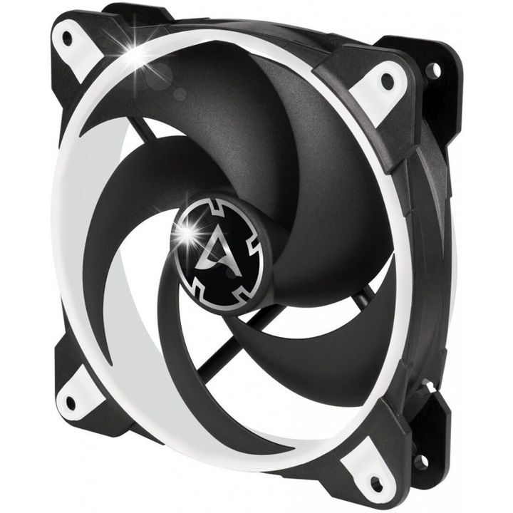 Ventilator Arctic BioniX P120, 120mm, negru-alb, 200-2100 RPM, 120x120x27mm