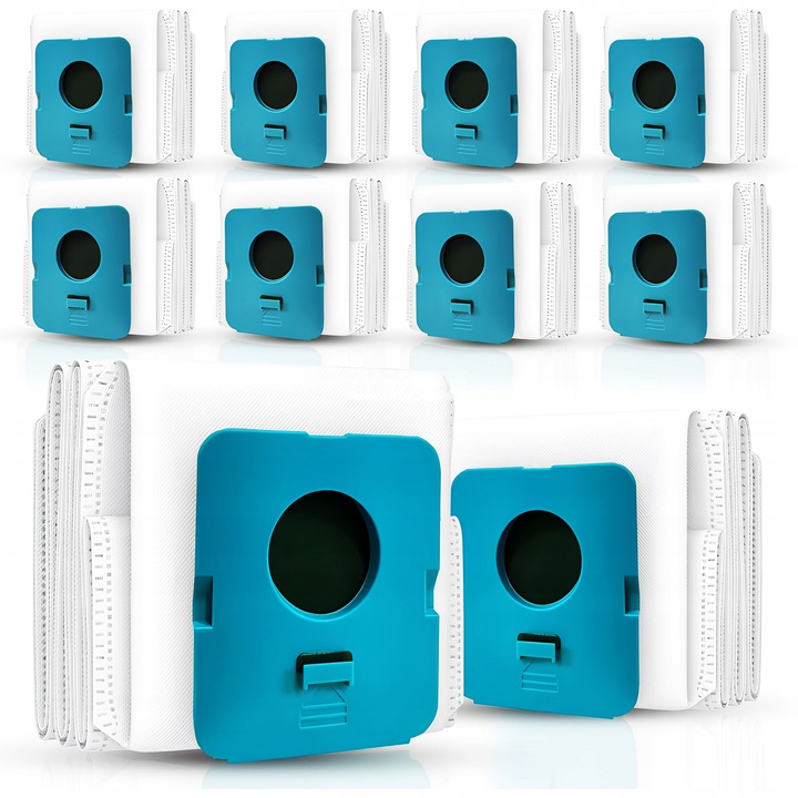 Комплект от 10 торбички за почистваща станция Samsung Bespoke Jet, материал микрофибър, капацитет 2 литра, устойчиви на влага