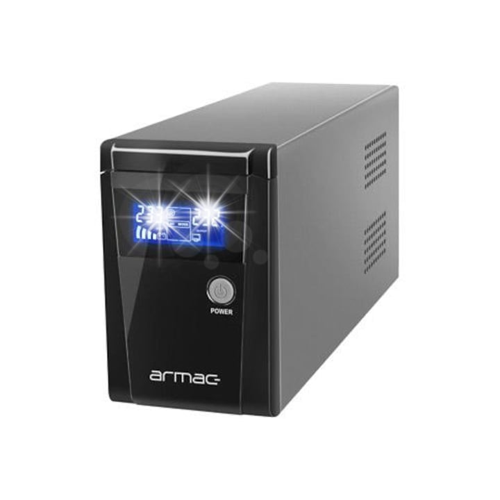 Sursa de alimentare UPS SVEN PRO 600, 360W, 2 prize EU, negru, 100x142x295mm