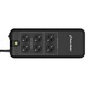 UPS PowerWalker VFD 600 APFC fekete 320x125x86mm 300W
