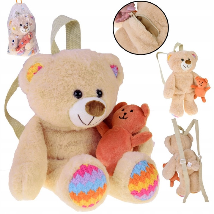 Jokomisiada hátizsák, Mis modell, állítható pántokkal, 30x25x10cm