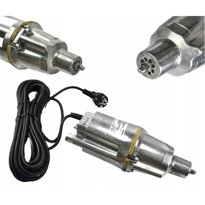Потопяема помпа Nurek 300W, 0,9 m3/h, 55m височина на повдигане, пълен комплект, 3/4"