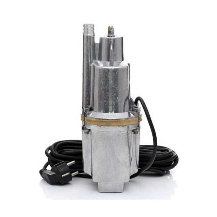 Водна помпа Kraft&Dele Nurek 450W, дълбочина 8м, височина 60м, 10x28см, комплект с мембрана и уплътнение