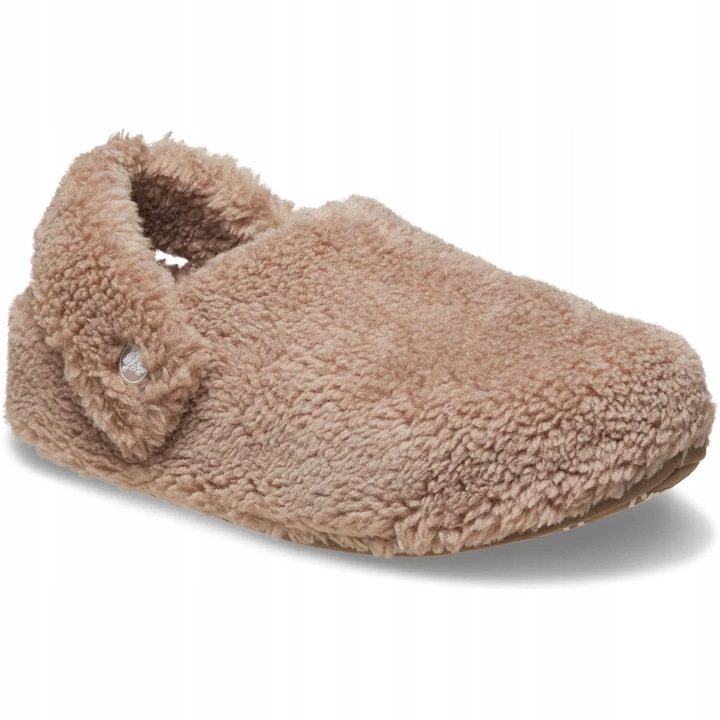 Papuci de casă, Crocs, Classic Cozzy Slipper, maro Mushroom, 41-42 EU