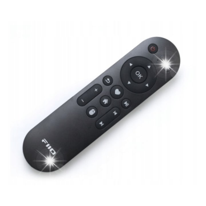 Telecomanda Bluetooth FiiO RM3, control 360, design subtire, 155x40x14.5mm, 30m raza de actiune
