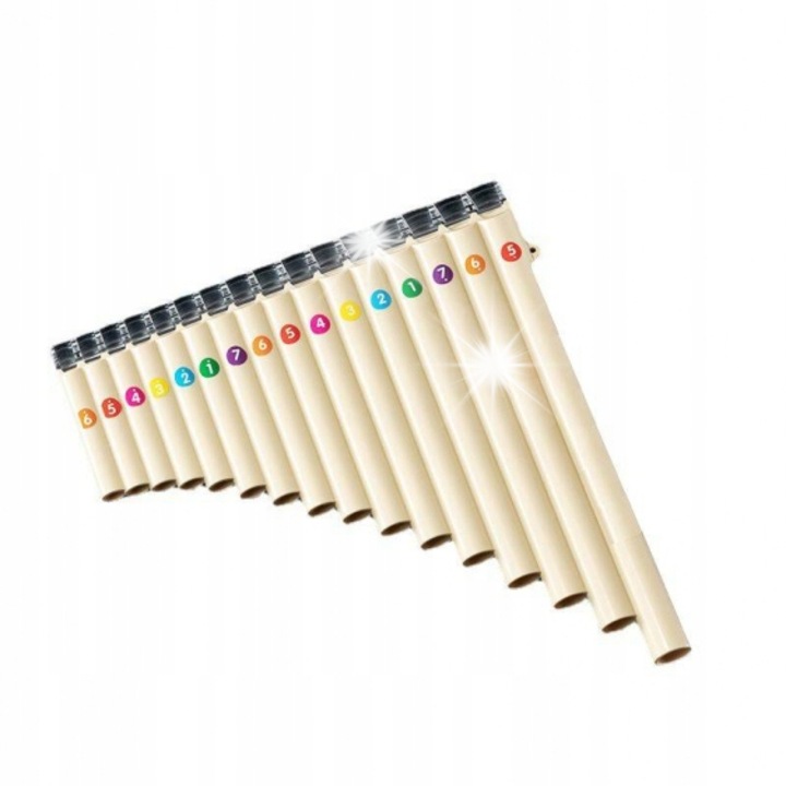 Flaut Pan Kera Audio PX-16-bézs, 16 csöves, 23x26cm