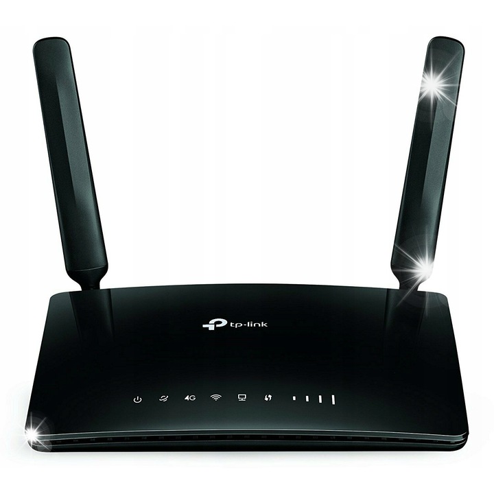 Router WiFi TL-MR6400, 4G LTE, 32 eszköz, 150 Mb/s, 4 LAN port