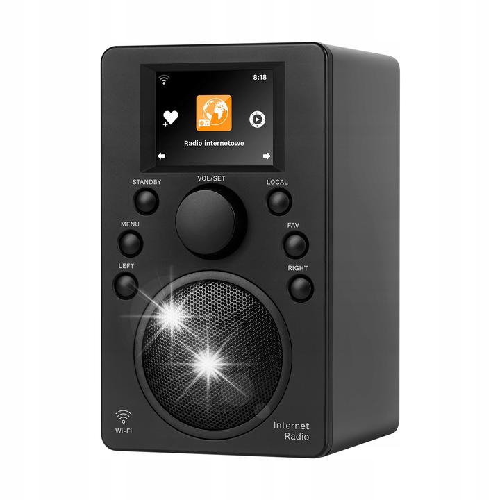 Радио с часовник Kruger&Matz, Bluetooth 5.0, Wi-Fi, 2,4"