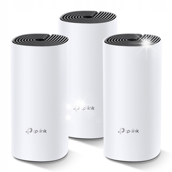 TP-Link Deco M4 vezeték nélküli router szett, 1167Mb/s, 2xLAN/WAN, kétsávos