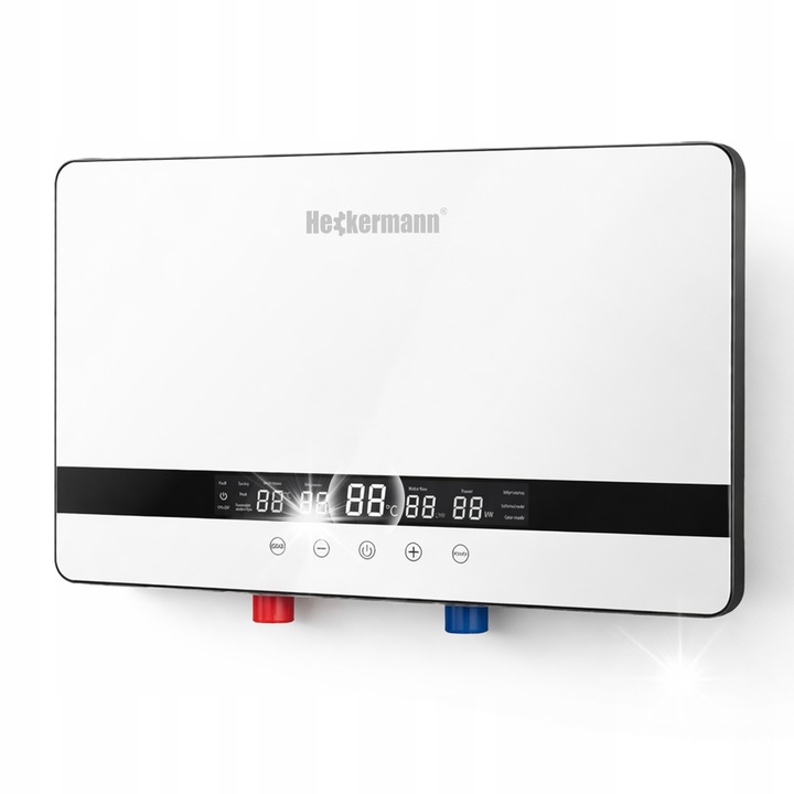 Heckermann 8,5kW azonnali vízmelegítő, fehér