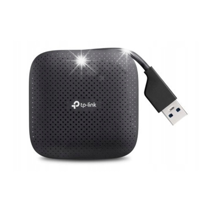 TP-Link UH400, преносим USB 3.0 хъб с 4 порта, 28x150x110mm